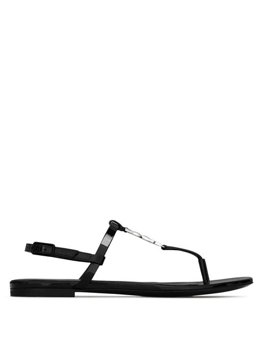 Cassandra leather sandal SAINT LAURENT | 7164111TVNN1000